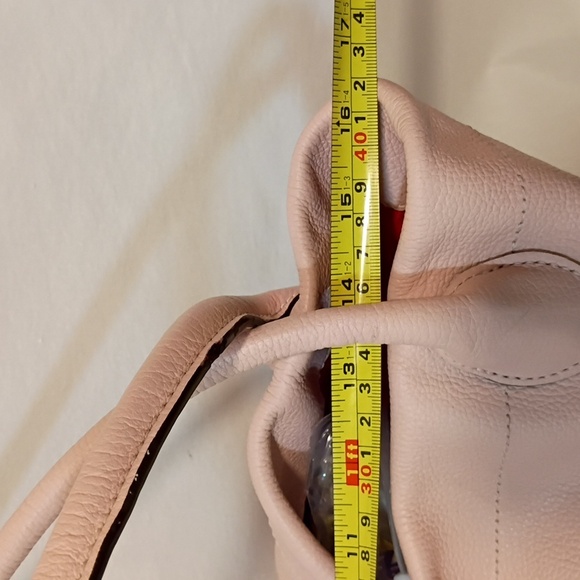 Dooney Bourke Large Logo Lock Shoulder Tote Blush Pink - Picture 10 of 16